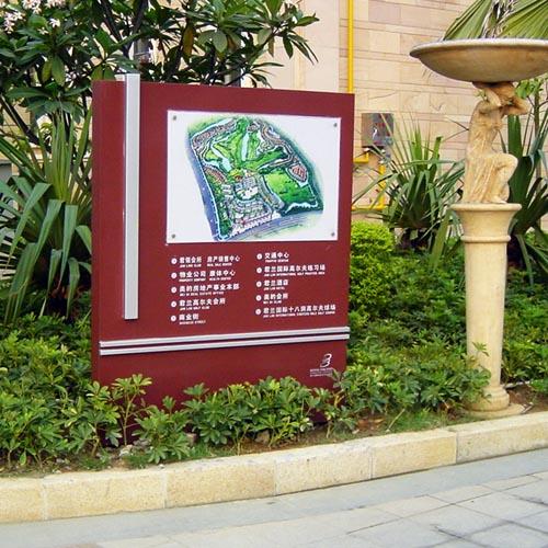 小區(qū)導(dǎo)視標(biāo)識(shí)系統(tǒng)的設(shè)計(jì)布局——【巨匠標(biāo)識(shí)，標(biāo)識(shí)制作廠家】